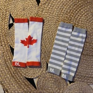 2x BabyLegs leg warmers